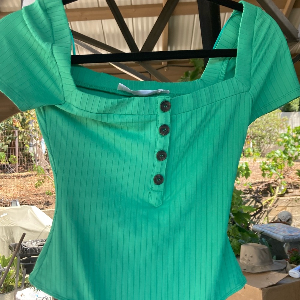 ASTR  BODYSUIT GREEN XS